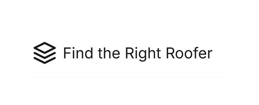 Find The Right Roofer 7.893 1.0 ⭐ Reviews Logo